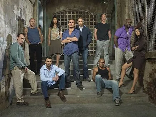 The third season of PRISON BREAK premieres Monday, Sept. 17 (8:00-9:00 PM ET/PT) on FOX. Pictured L-R: Robert Knepper, Wade Williams, Chris Vance, Danay Garcia, Dominic Purcell, Wentworth Miller, William Fichtner, Amaury Nolasco, Robert Wisdom and Jodi Lyn O'Keefe. ©2007 Fox Broadcasting Co. Cr: Michael Lavine/FOX