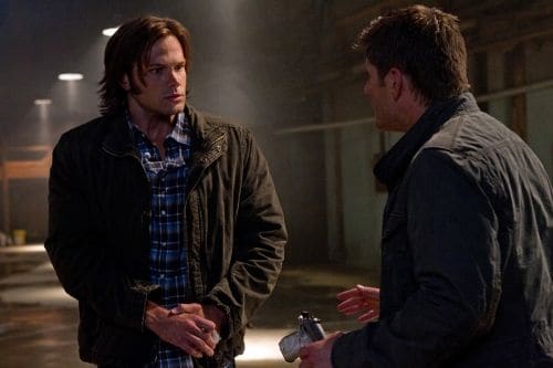 SUPERNATURAL Season 7 Episode 2 Hello Cruel World Photos 3 "Hello, Cruel World" - (L-R): Jared Padalecki as Sam Winchester and Jensen Ackles as Dean Winchester in SUPERNATURAL on The CW. Photo: Jack Rowand/The CW©2011 The CW Network, LLC. All Rights Reserved.