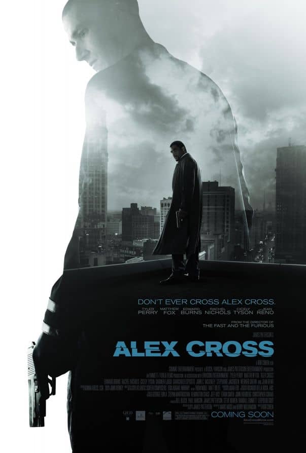 Alex Cross Movie Poster Tyler Perry Matthew Fox