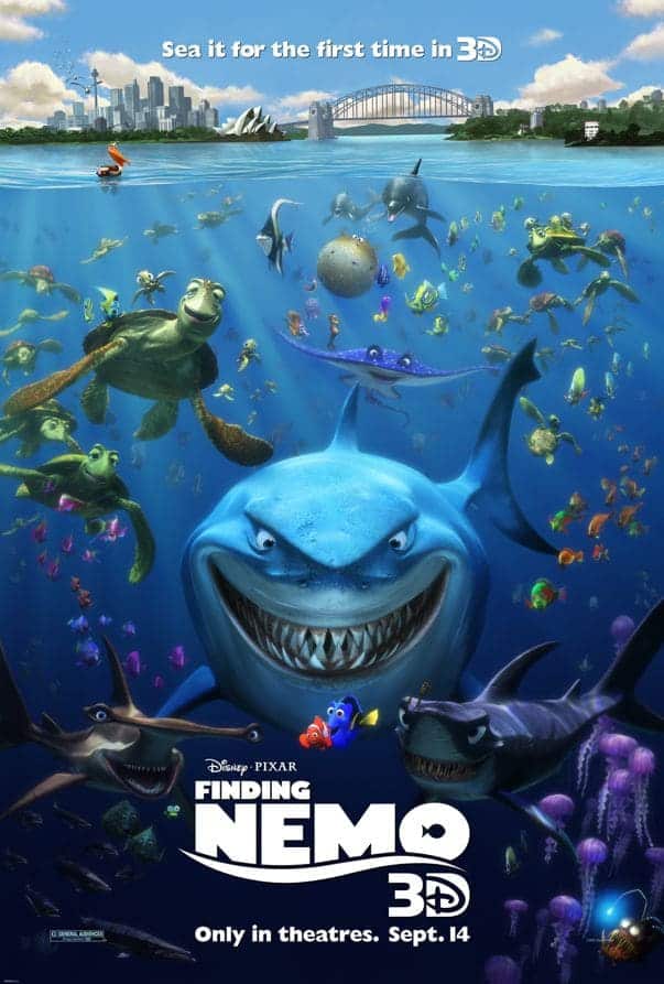 Finding Nemo 3D Movie Poster
