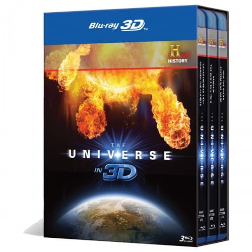 THE UNIVERSE 3D BLURAY SET