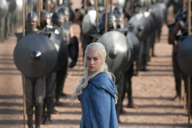 Emilia Clarke as Daenerys Targaryen Game Of Thrones Season 3 Cast