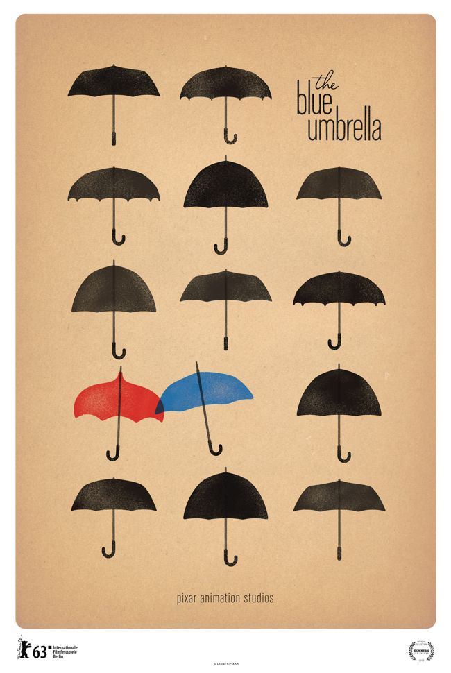 THE BLUE UMBRELLA Poster
