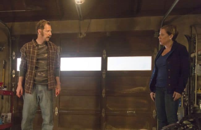 Lew Temple as Grady, Romy Rosemont as Sonya Gable Justified