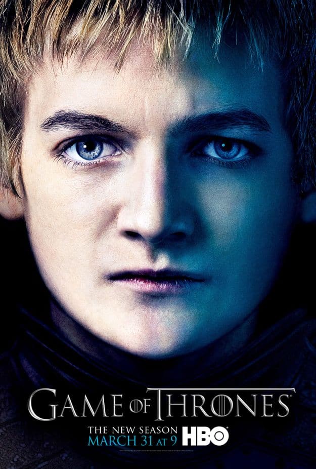 Joffrey Baratheon Game Of Thrones Season 3 Poster Joffrey Baratheon Game Of Thrones Season 3 Poster
