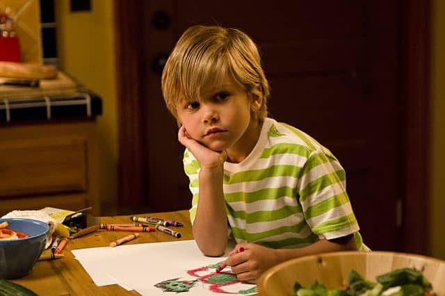 Jadon Wells as Harrison in Dexter