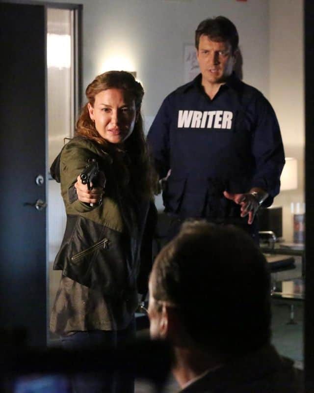 ALICIA LAGANO, NATHAN FILLION