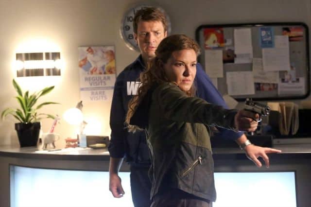 NATHAN FILLION, ALICIA LAGANO