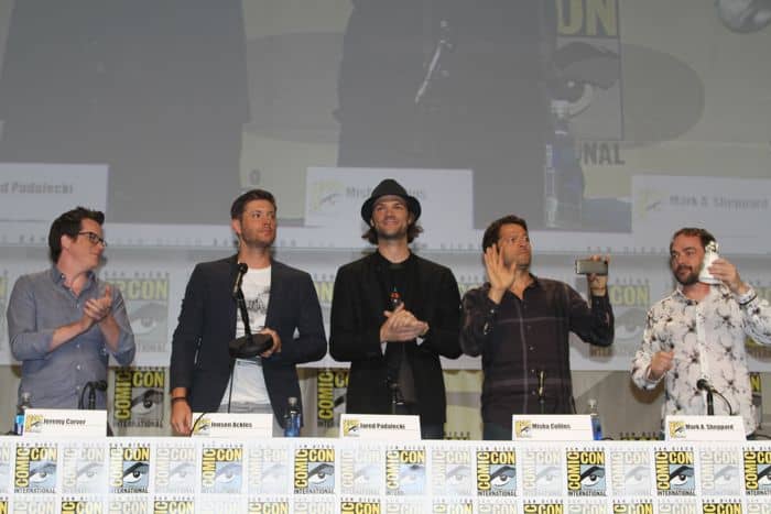 SUPERNATURAL Comic Con Photos 1 Supernatural Cast Comic Con San Diego 2014 7