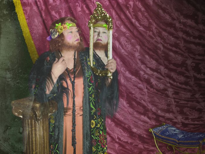 Kathy Bates as Ethel Darling American Horror Story Freak Show