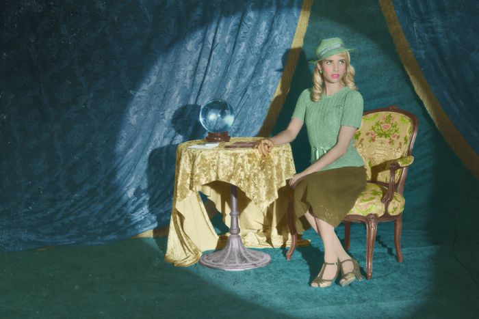 Emma Roberts as Maggie Esmerelda American Horror Story Freak Show