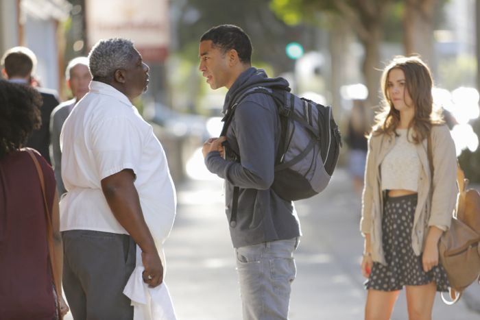 THE FOSTERS - "Wreckage" - In the season premiere, summer has brought many changes for the Adams Foster family. (ABC Family/Tony Rivetti) HARRISON WHITE, TOM WILLIAMSON, MAIA MITCHELL
