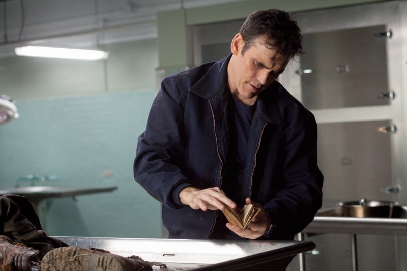 WAYWARD PINES:  Ethan Burke (Matt Dillon) searches for information in the "Don't  Discuss Your Life Before" episode of WAYWARD PINES airing Thursday, May 21 (9:00-10:00 PM ET/PT) on FOX.  ©2015 Fox Broadcasting Co.  Cr:  Liane Hentscher/FOX