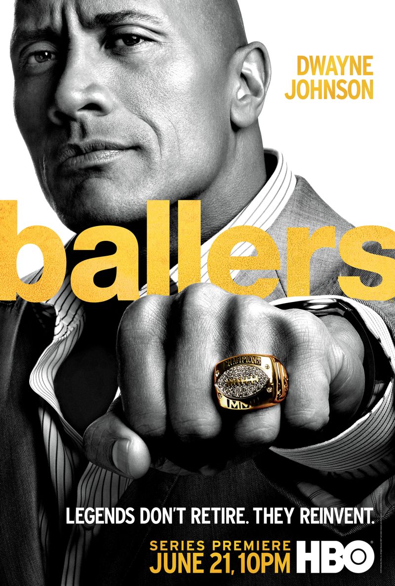 Ballers HBO Dwayne The Rock Johnson