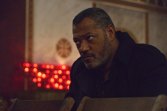 HANNIBAL -- "Secondo" Episode 303 -- Pictured: Laurence Fishburne as Jack Crawford -- (Photo by: Ben Mark Holzberg/NBC)
Thursday, June 18 on NBC (10–11 pm ET) /