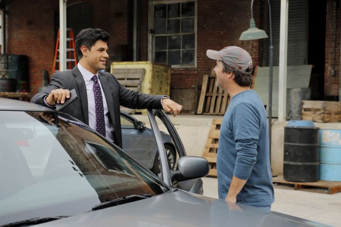 STITCHERS - "Friends in Low Places" - Kirsten crosses paths with Detective Fisher again when they end up working on the same overdose death of a young woman in an all-new episode of “Stitchers,” airing Tuesday, June 9, 2015 at 9:00PM ET/PT on ABC Family. (ABC Family/Tony Rivetti) DAMON DAYOUB, STEVE ROBIN (DIRECTOR)