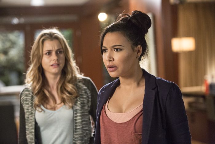 ( L to R) Brianna Brown and Naya Rivera star in season three of Lifetime’s hit series Devious Maids, premiering Monday, June 8th, at 9pm ET/PT on Lifetime.