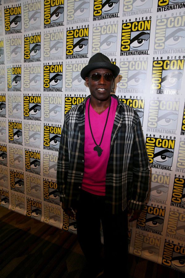 COMIC-CON INTERNATIONAL: SAN DIEGO 2015 -- "The Player" Panel & Red Carpet -- Pictured: Wesley Snipes, Thursday, July 9, 2015, from San Diego Convention Center, San Diego, Calif. -- (Photo by: Mark Davis/NBC)