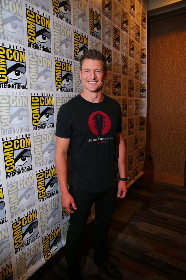 COMIC-CON INTERNATIONAL: SAN DIEGO 2015 -- "The Player" Panel & Red Carpet -- Pictured: Philip Winchester, Thursday, July 9, 2015, from San Diego Convention Center, San Diego, Calif. -- (Photo by: Mark Davis/NBC)