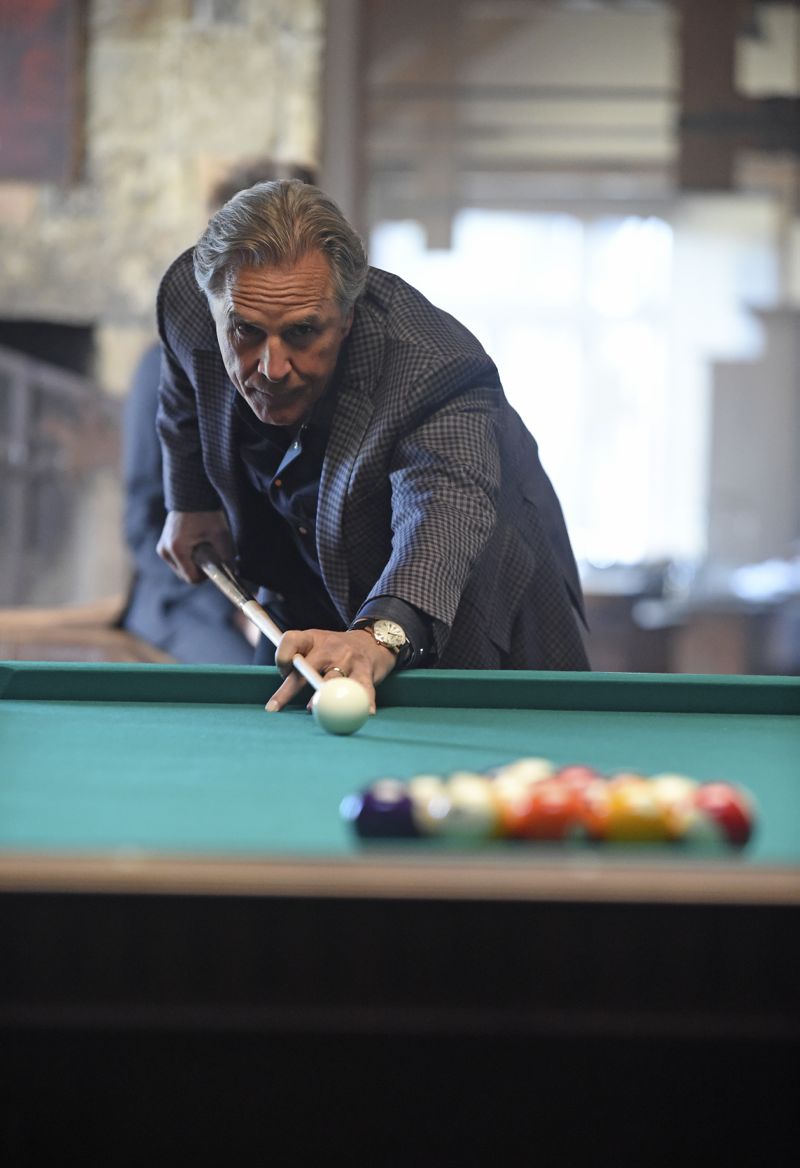 BLOOD & OIL - "The Ripple Effect" - The aftermath of the robbery has suspicions flying as all signs indicate an inside job at Briggs Oil. Wick scrambles to do everything he can to hide his involvement, but his accomplice may prove to be too much of a wild card and expose Wick's part in the crime that nearly killed his father. Meanwhile, the arrival of Hap's daughter, Lacey, stokes a rivalry with Carla, Hap's wife. Also, Billy continues to be seduced by Hap's world and jumps into another deal with him without consulting his wife, Cody, on "Blood & Oil," airing SUNDAY, OCTOBER 4 (9:00-10:01 p.m., ET), on the ABC Television Network. (ABC/Fred Hayes) DON JOHNSON