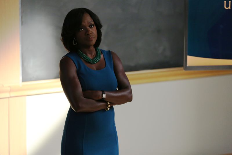 HOW TO GET AWAY WITH MURDER - "I Want You to Die" - Annalise and the team are hired to represent a client accused of badgering somebody to the point of suicide. Meanwhile, Eve returns to defend Nate after ADA Sinclair serves him for a possible new murder charge, and Bonnie learns about what happened at Trotter Lake, on "How to Get Away with Murder," THURSDAY, NOVEMBER 5 (10:00-11:00 p.m., ET) on the ABC Television Network. (ABC/John Fleenor) VIOLA DAVIS