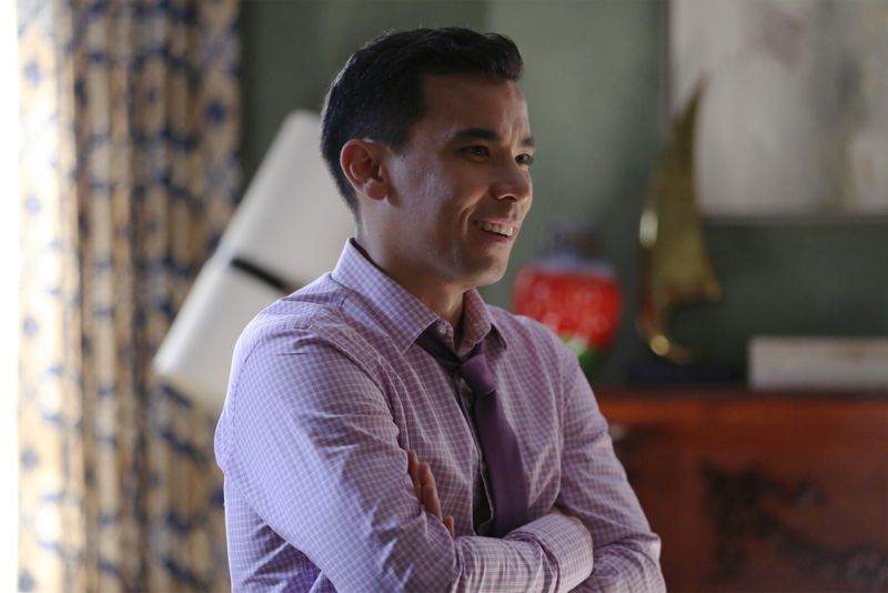 HOW TO GET AWAY WITH MURDER - "I Want You to Die" - Annalise and the team are hired to represent a client accused of badgering somebody to the point of suicide. Meanwhile, Eve returns to defend Nate after ADA Sinclair serves him for a possible new murder charge, and Bonnie learns about what happened at Trotter Lake, on "How to Get Away with Murder," THURSDAY, NOVEMBER 5 (10:00-11:00 p.m., ET) on the ABC Television Network. (ABC/John Fleenor) CONRAD RICAMORA