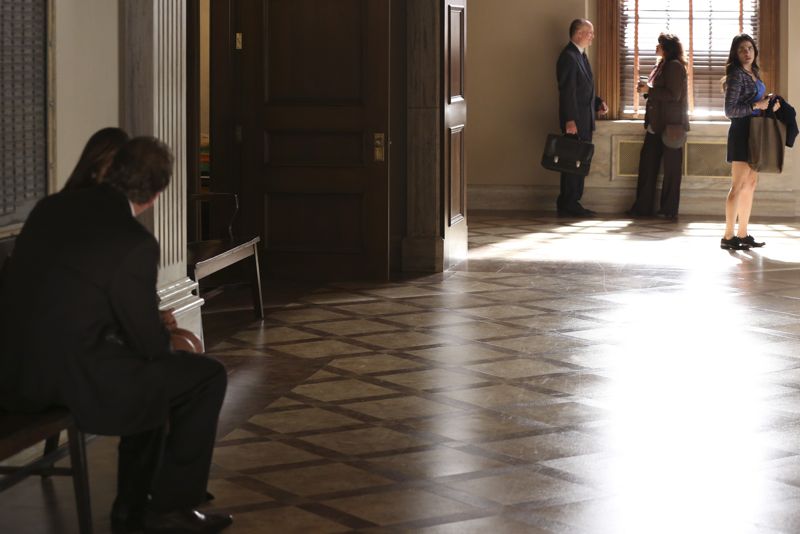 HOW TO GET AWAY WITH MURDER - "I Want You to Die" - Annalise and the team are hired to represent a client accused of badgering somebody to the point of suicide. Meanwhile, Eve returns to defend Nate after ADA Sinclair serves him for a possible new murder charge, and Bonnie learns about what happened at Trotter Lake, on "How to Get Away with Murder," THURSDAY, NOVEMBER 5 (10:00-11:00 p.m., ET) on the ABC Television Network. (ABC/John Fleenor) KARLA SOUZA