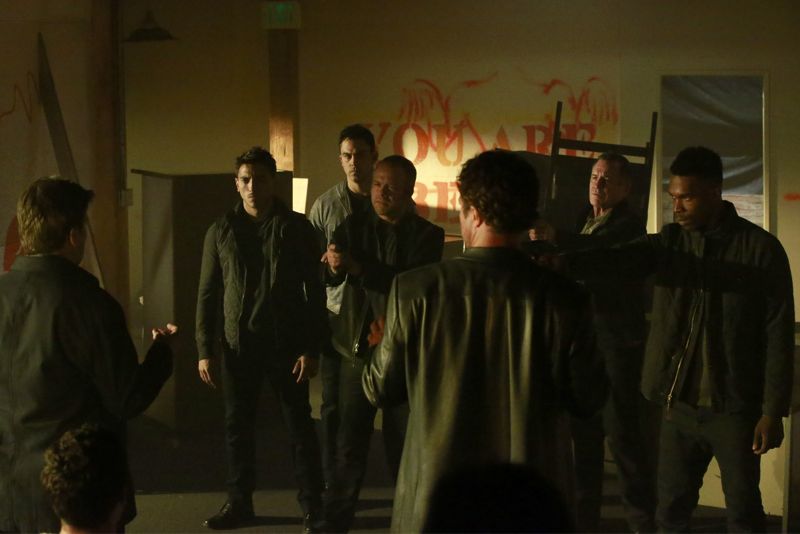 CASTLE Season 8 Episode 6 Photos Cool Boys 18 CASTLE - "Cool Boys" - Detective Slaughter (guest star Adam Baldwin) returns to enlist Castle's help in solving a high-stakes robbery case. But when a body is found linked to the crime, Slaughter becomes the number one suspect in the heist turned murder, while Castle has to determine whether he's guilty or help to prove he's innocent. "Cool Boys" will air on MONDAY, NOVEMBER 9 (10:01-11:00 p.m. ET/PT) on the ABC Television Network. (ABC/Mitch Haaseth) NATHAN FILLION, WADE ALLAIN-MARCUS, MORGAN BENOIT, BRIAN GASKILL, ADAM BALDWIN