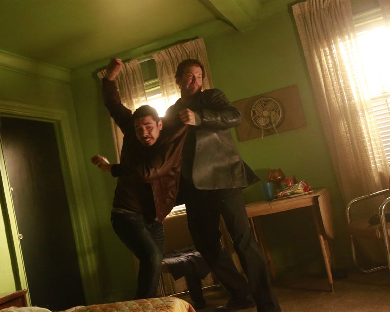 CASTLE Season 8 Episode 6 Photos Cool Boys 14 CASTLE - "Cool Boys" - Detective Slaughter (guest star Adam Baldwin) returns to enlist Castle's help in solving a high-stakes robbery case. But when a body is found linked to the crime, Slaughter becomes the number one suspect in the heist turned murder, while Castle has to determine whether he's guilty or help to prove he's innocent. "Cool Boys" will air on MONDAY, NOVEMBER 9 (10:01-11:00 p.m. ET/PT) on the ABC Television Network. (ABC/Mitch Haaseth) WADE ALLAIN-MARCUS, ADAM BALDWIN