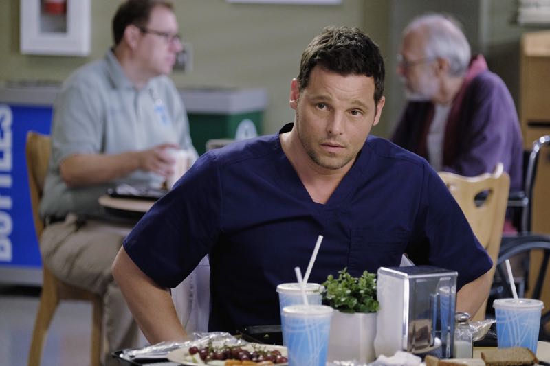 GREY'S ANATOMY Season 12 Episode 6 Photos The Me Nobody Knows 11 GREY'S ANATOMY - "The Me Nobody Knows" - Grey Sloan Memorial not only welcomes a new transfer resident, but also a patient who's the topic of conversation after accidently sending his sex tape to his entire congregation. Meanwhile, Richard wrestles with how to progress his relationship with Maggie when an old friend visits the hospital, and April brings in a case of a young boy from the Middle-East, on "Grey's Anatomy," THURSDAY, NOVEMBER 5 (8:00--9:00 p.m., ET) on the ABC Television Network. (ABC/Tony Rivetti) JUSTIN CHAMBERS