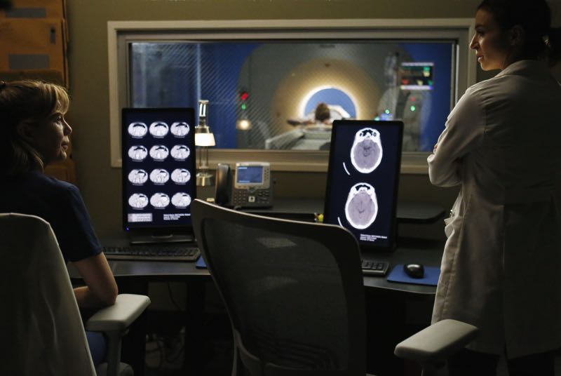 GREY'S ANATOMY Season 12 Episode 6 Photos The Me Nobody Knows 13 GREY'S ANATOMY - "The Me Nobody Knows" - Grey Sloan Memorial not only welcomes a new transfer resident, but also a patient who's the topic of conversation after accidently sending his sex tape to his entire congregation. Meanwhile, Richard wrestles with how to progress his relationship with Maggie when an old friend visits the hospital, and April brings in a case of a young boy from the Middle-East, on "Grey's Anatomy," THURSDAY, NOVEMBER 5 (8:00--9:00 p.m., ET) on the ABC Television Network. (ABC/Tony Rivetti) ELLEN POMPEO, CATERINA SCORSONE