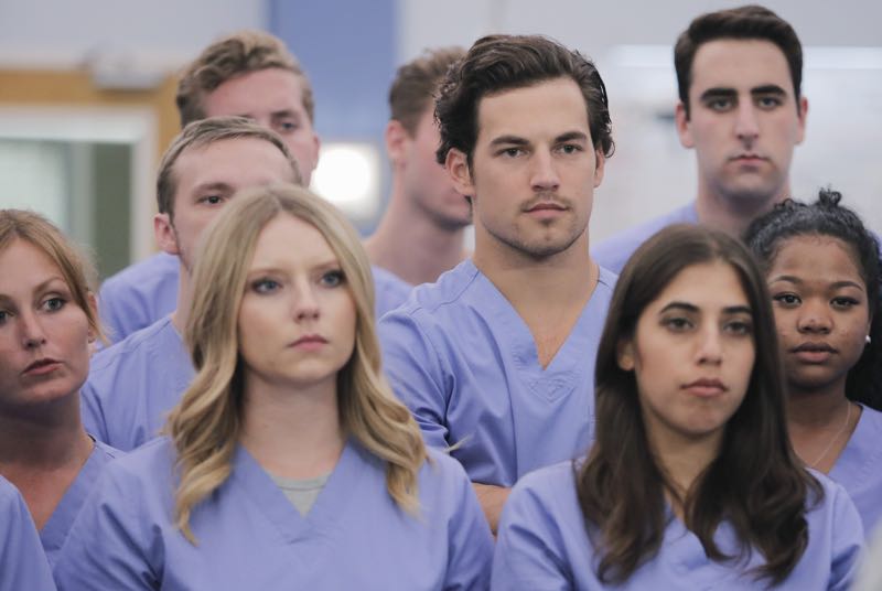 GREY'S ANATOMY - "The Me Nobody Knows" - Grey Sloan Memorial not only welcomes a new transfer resident, but also a patient who's the topic of conversation after accidently sending his sex tape to his entire congregation. Meanwhile, Richard wrestles with how to progress his relationship with Maggie when an old friend visits the hospital, and April brings in a case of a young boy from the Middle-East, on "Grey's Anatomy," THURSDAY, NOVEMBER 5 (8:00--9:00 p.m., ET) on the ABC Television Network. (ABC/Tony Rivetti) GIACOMO GIANNIOTTI