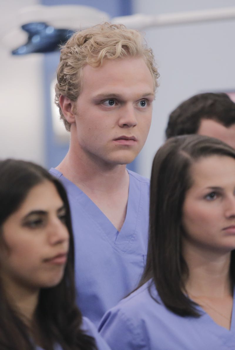 GREY'S ANATOMY - "The Me Nobody Knows" - Grey Sloan Memorial not only welcomes a new transfer resident, but also a patient who's the topic of conversation after accidently sending his sex tape to his entire congregation. Meanwhile, Richard wrestles with how to progress his relationship with Maggie when an old friend visits the hospital, and April brings in a case of a young boy from the Middle-East, on "Grey's Anatomy," THURSDAY, NOVEMBER 5 (8:00--9:00 p.m., ET) on the ABC Television Network. (ABC/Tony Rivetti) JOE ADLER