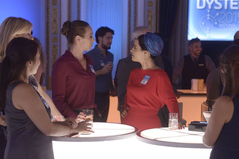 QUANTICO - "Found" - The trainees leave campus for the first time while undergoing their first undercover assignment. With an evening full of unpredictable events, Alex and Ryan find themselves getting close while the recruits' skills are tested. In the future, Alex decides to tell her side of the story and sits down for her first public interview leaving everyone watching to wonder who is really telling the truth, on "Quantico," SUNDAY, OCTOBER 25 (10:01-11:00 p.m., ET) on the ABC Television Network. (ABC/Phillippe Bosse) YASMINE AL MASSRI