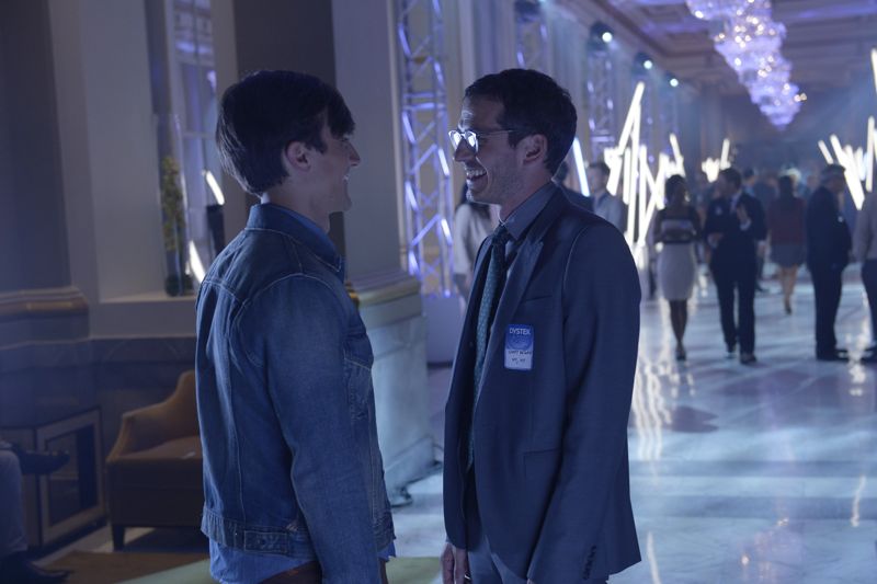 QUANTICO - "Found" - The trainees leave campus for the first time while undergoing their first undercover assignment. With an evening full of unpredictable events, Alex and Ryan find themselves getting close while the recruits' skills are tested. In the future, Alex decides to tell her side of the story and sits down for her first public interview leaving everyone watching to wonder who is really telling the truth, on "Quantico," SUNDAY, OCTOBER 25 (10:01-11:00 p.m., ET) on the ABC Television Network. (ABC/Phillippe Bosse) MAXWELL EDDY, TATE ELLINGTON