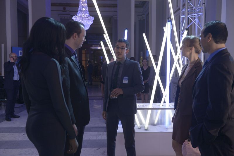 QUANTICO - "Found" - The trainees leave campus for the first time while undergoing their first undercover assignment. With an evening full of unpredictable events, Alex and Ryan find themselves getting close while the recruits' skills are tested. In the future, Alex decides to tell her side of the story and sits down for her first public interview leaving everyone watching to wonder who is really telling the truth, on "Quantico," SUNDAY, OCTOBER 25 (10:01-11:00 p.m., ET) on the ABC Television Network. (ABC/Phillippe Bosse) TATE ELLINGTON