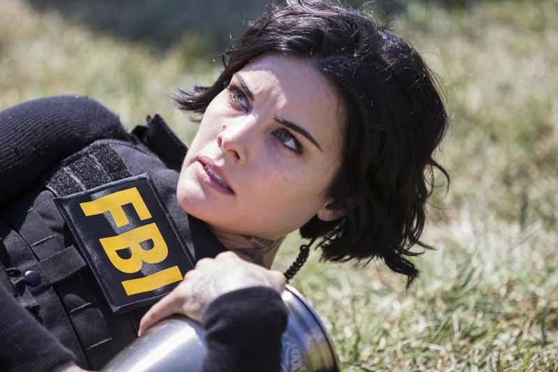 BLINDSPOT -- "Split The Law" Episode 105 -- Pictured: Jaimie Alexander as Jane Doe -- (Photo by: Paul Sarkis/NBC)