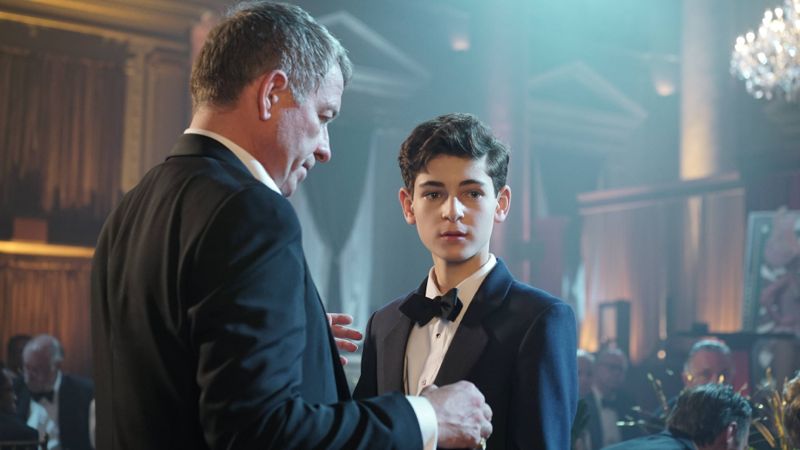 GOTHAM Season 2 Episode 3 Photos The Last Laugh 3 GOTHAM: (L-R) Alfred (Sean Pertwee) and Bruce (David Mazouz) in “Rise of the Villains: The Last Laugh” episode of GOTHAM airing Monday, Oct. 5 (8:00-9:00 PM ET/PT) on FOX. ©2015 Fox Broadcasting Co. Cr: Nicole Rivelli/FOX.