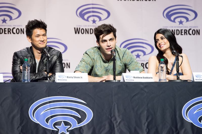 HARRY SHUM JR., MATTHEW DADDARIO, EMERAUDE TOUBIA