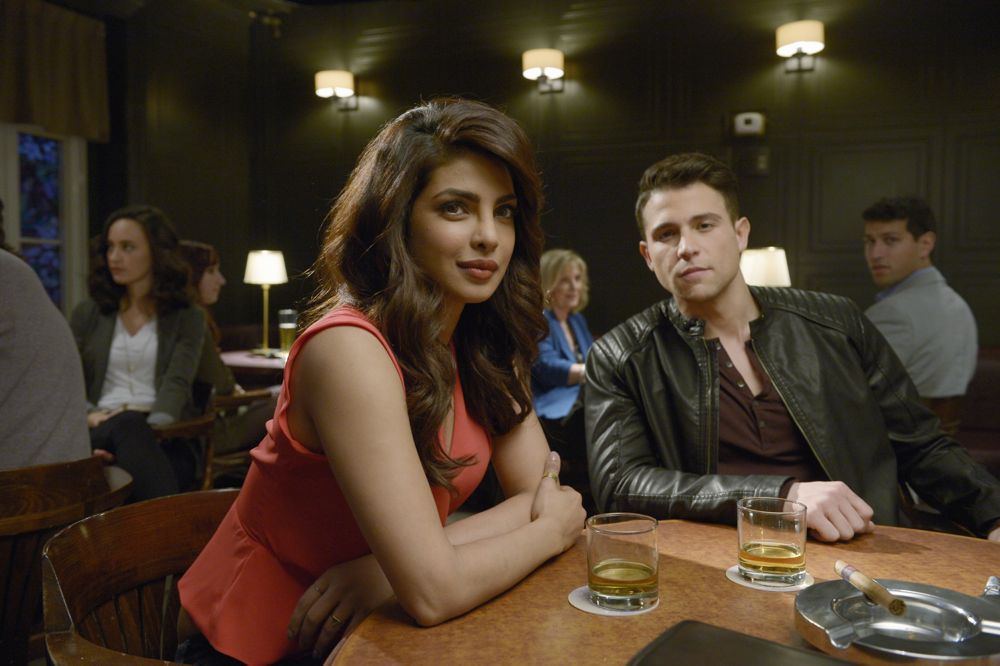 QUANTICO - "Clear" - This week the NATS learn how to source information from confidential informants, but when they test their skills in the real world, they soon realize being an agent is not as easy as it seems. Meanwhile, in the future, Alex and a fellow agent find themselves in a life or death situation when they are forced to provide classified information that could result in deadly consequences on "Quantico" SUNDAY, MARCH 13 (10:00-11:00 EDT) on the ABC Television Network. (ABC/Phillippe Bosse) PRIYANKA CHOPRA, LENNY PLATT