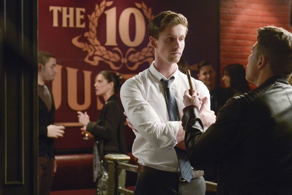 QUANTICO - "Clear" - This week the NATS learn how to source information from confidential informants, but when they test their skills in the real world, they soon realize being an agent is not as easy as it seems. Meanwhile, in the future, Alex and a fellow agent find themselves in a life or death situation when they are forced to provide classified information that could result in deadly consequences on "Quantico" SUNDAY, MARCH 13 (10:00-11:00 EDT) on the ABC Television Network. (ABC/Phillippe Bosse) STEPHEN TRACEY, LENNY PLATT