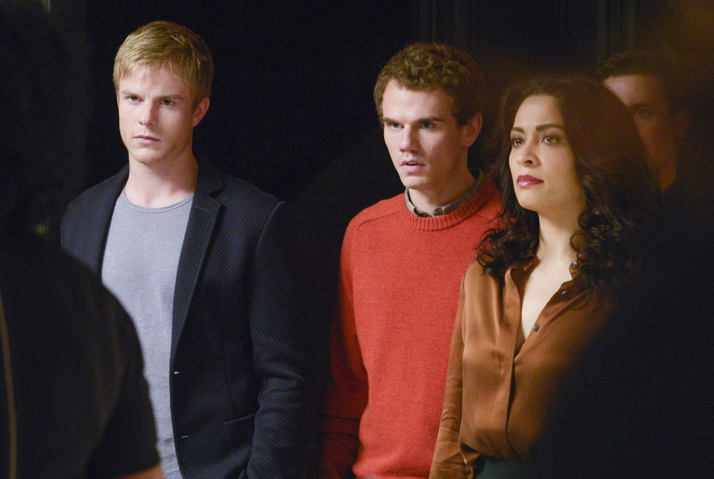 QUANTICO - "Clear" - This week the NATS learn how to source information from confidential informants, but when they test their skills in the real world, they soon realize being an agent is not as easy as it seems. Meanwhile, in the future, Alex and a fellow agent find themselves in a life or death situation when they are forced to provide classified information that could result in deadly consequences on "Quantico" SUNDAY, MARCH 13 (10:00-11:00 EDT) on the ABC Television Network. (ABC/Phillippe Bosse) GRAHAM ROGERS, JAY ARMSTRONG JOHNSON, YASMIN AL MASSRI