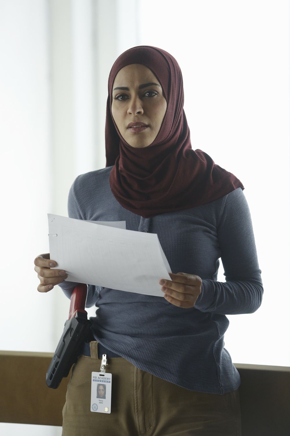 QUANTICO - "Clear" - This week the NATS learn how to source information from confidential informants, but when they test their skills in the real world, they soon realize being an agent is not as easy as it seems. Meanwhile, in the future, Alex and a fellow agent find themselves in a life or death situation when they are forced to provide classified information that could result in deadly consequences on "Quantico" SUNDAY, MARCH 13 (10:00-11:00 EDT) on the ABC Television Network. (ABC/Phillippe Bosse) YASMIN AL MASSRI