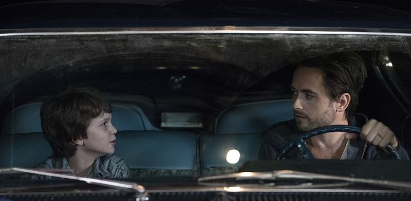 "Arrangement in Grey and Black" - A prominent Boston family reels in the wake of the chilling discovery that someone in their midst is linked to an infamous string of murders, on the series premiere of  "American Gothic," Tuesday, June 22 (10:00-11:00PM, ET/PT), on the CBS Television Network.  Juliet Rylance, Antony Starr, Virginia Madsen, Justin Chatwin, Megan Ketch, Elliot Knight, Stephanie Leonidas and Gabriel Bateman star.  Pictured: Gabriel Bateman (Jack Hawthorne), Justin Chatwin (Cam Hawthorne)  Photo: Christos Kalohoridis/CBS ÃÂ©2016 CBS Broadcasting, Inc. All Rights Reserved.