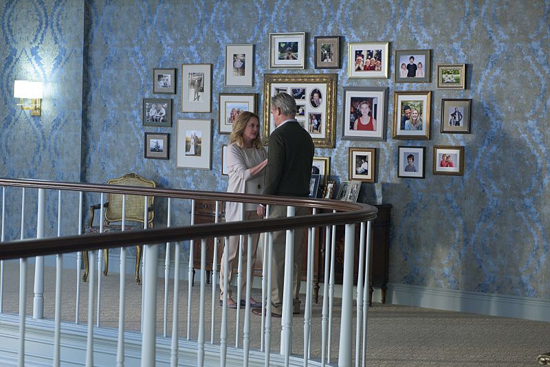 "Arrangement in Grey and Black" - A prominent Boston family reels in the wake of the chilling discovery that someone in their midst is linked to an infamous string of murders, on the series premiere of  "American Gothic," Tuesday, June 22 (10:00-11:00PM, ET/PT), on the CBS Television Network.  Juliet Rylance, Antony Starr, Virginia Madsen, Justin Chatwin, Megan Ketch, Elliot Knight, Stephanie Leonidas and Gabriel Bateman star.  Pictured: Virginia Madsen (Madeline Hawthorne), Jamey Sheridan (Mitchell Hawthorne)  Photo: Christos Kalohoridis/CBS ÃÂ©2016 CBS Broadcasting, Inc. All Rights Reserved.