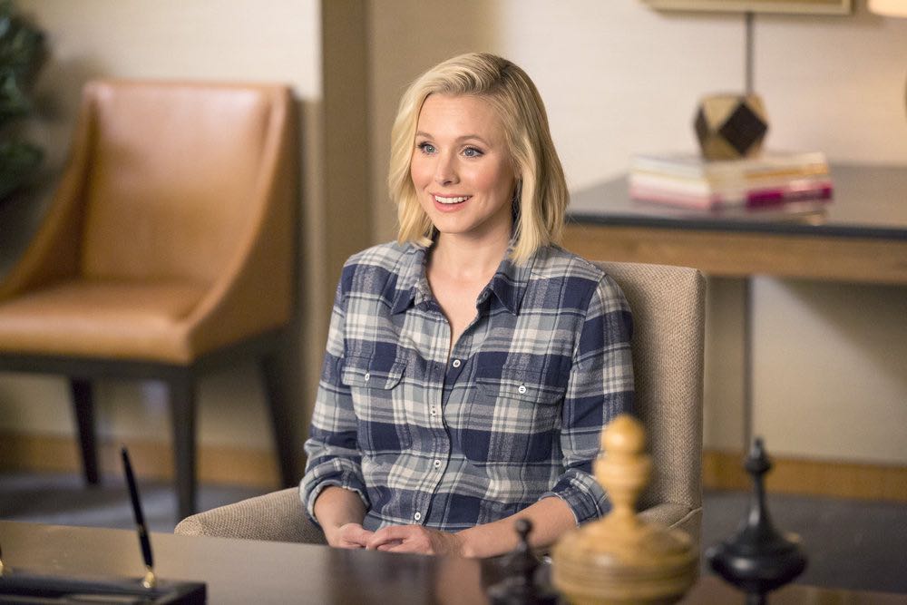 THE GOOD PLACE -- "Everything Is Fine" Episode 101-- Pictured: Kristen Bell as Eleanor -- (Photo by: Justin Lubin/NBC)