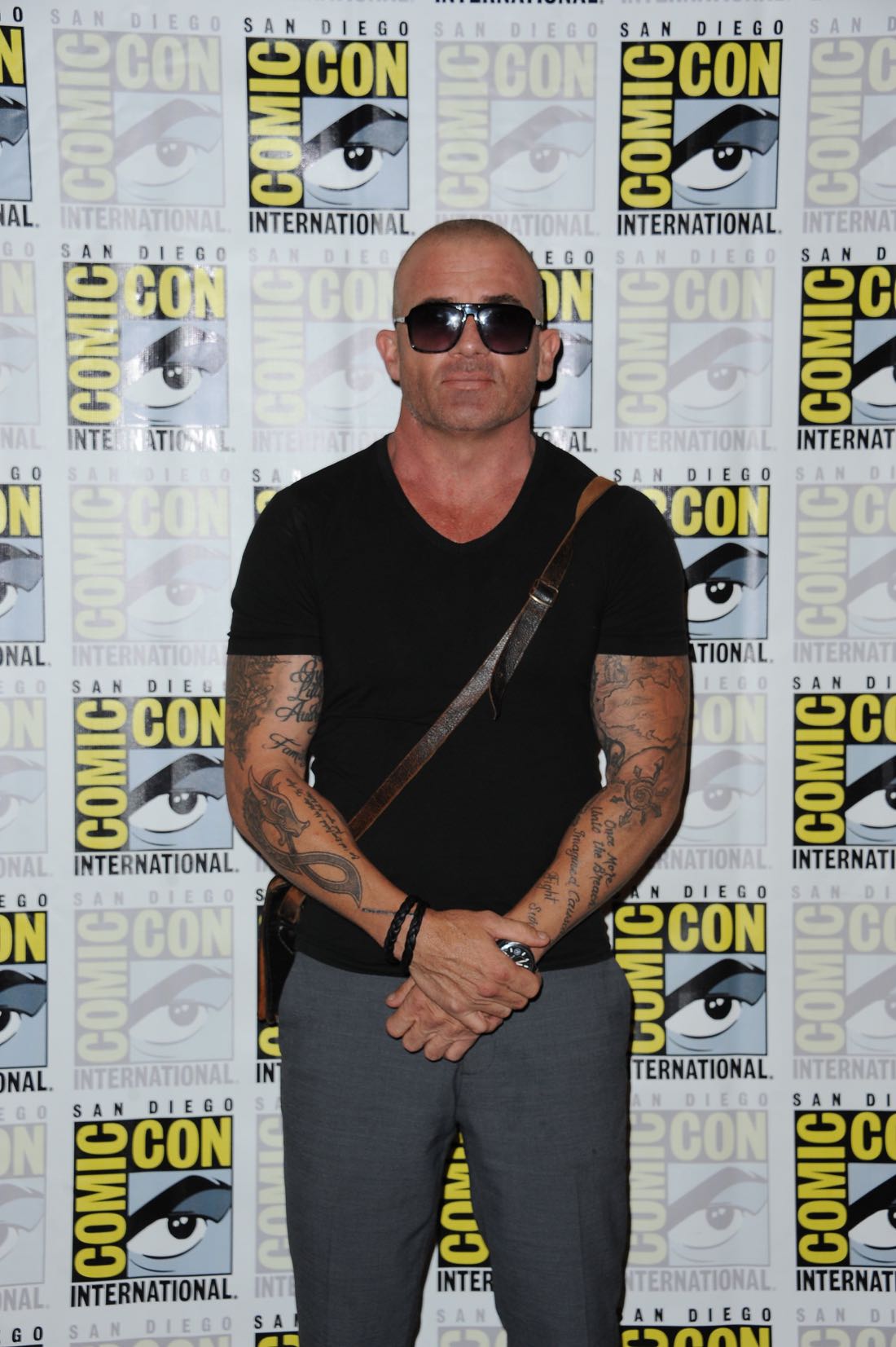 FOX FANFARE AT SAN DIEGO COMIC-CON © 2016: PRISON BREAK cast member Dominic Purcell during the PRISON BREAK press room on Sunday, July 24 at the FOX FANFARE AT SAN DIEGO COMIC-CON © 2016. CR: Scott Kirkland/FOX © 2016 FOX BROADCASTING