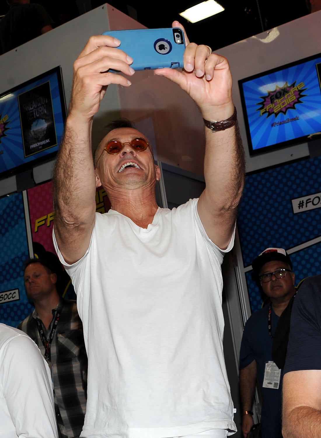 FOX FANFARE AT SAN DIEGO COMIC-CON © 2016: PRISON BREAK cast member Robert Knepper during the PRISON BREAK booth signing on Sunday, July 24 at the FOX FANFARE AT SAN DIEGO COMIC-CON © 2016. CR: Scott Kirkland/FOX © 2016 FOX BROADCASTING