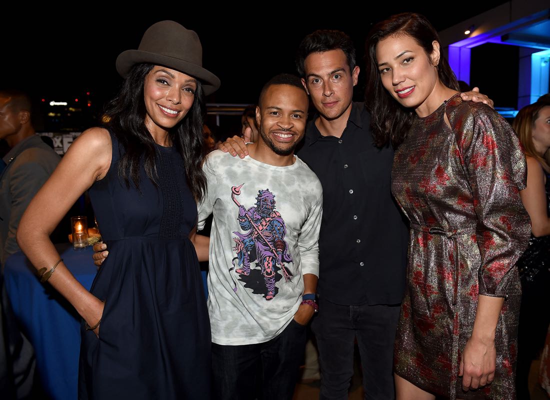 FOX FANFARE ALL-STAR COMIC CON PARTY AT SAN DIEGO COMIC-CON © 2016: Tamara Taylor, Eugene Byrd, John Boyd, and Michaela Conlin attend the FOX FANFARE ALL-STAR COMIC CON PARTY AT SAN DIEGO COMIC-CON © 2016 on Friday, July 22 at the Andaz Hotel in San Diego, CA. CR: Frank Micelotta/FOX © 2016 FOX BROADCASTING FOX FANFARE ALL-STAR COMIC CON PARTY AT SAN DIEGO COMIC-CON © 2016: Tamara Taylor, Eugene Byrd, John Boyd, and Michaela Conlin attend the FOX FANFARE ALL-STAR COMIC CON PARTY AT SAN DIEGO COMIC-CON © 2016 on Friday, July 22 at the Andaz Hotel in San Diego, CA. CR: Frank Micelotta/FOX © 2016 FOX BROADCASTING