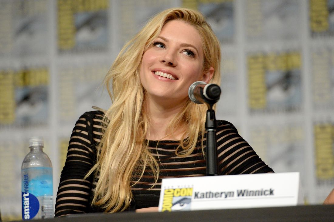 SAN DIEGO, CA - JULY 22: Actress Katheryn Winnick attends the "Vikings" panel during Comic-Con International 2016 at San Diego Convention Center on July 22, 2016 in San Diego, California. (Photo by Charley Gallay/Getty Images for HISTORY )
